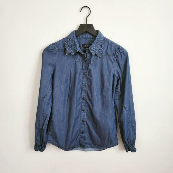 Button Up Diesel Blouse - Picture 1 of 6
